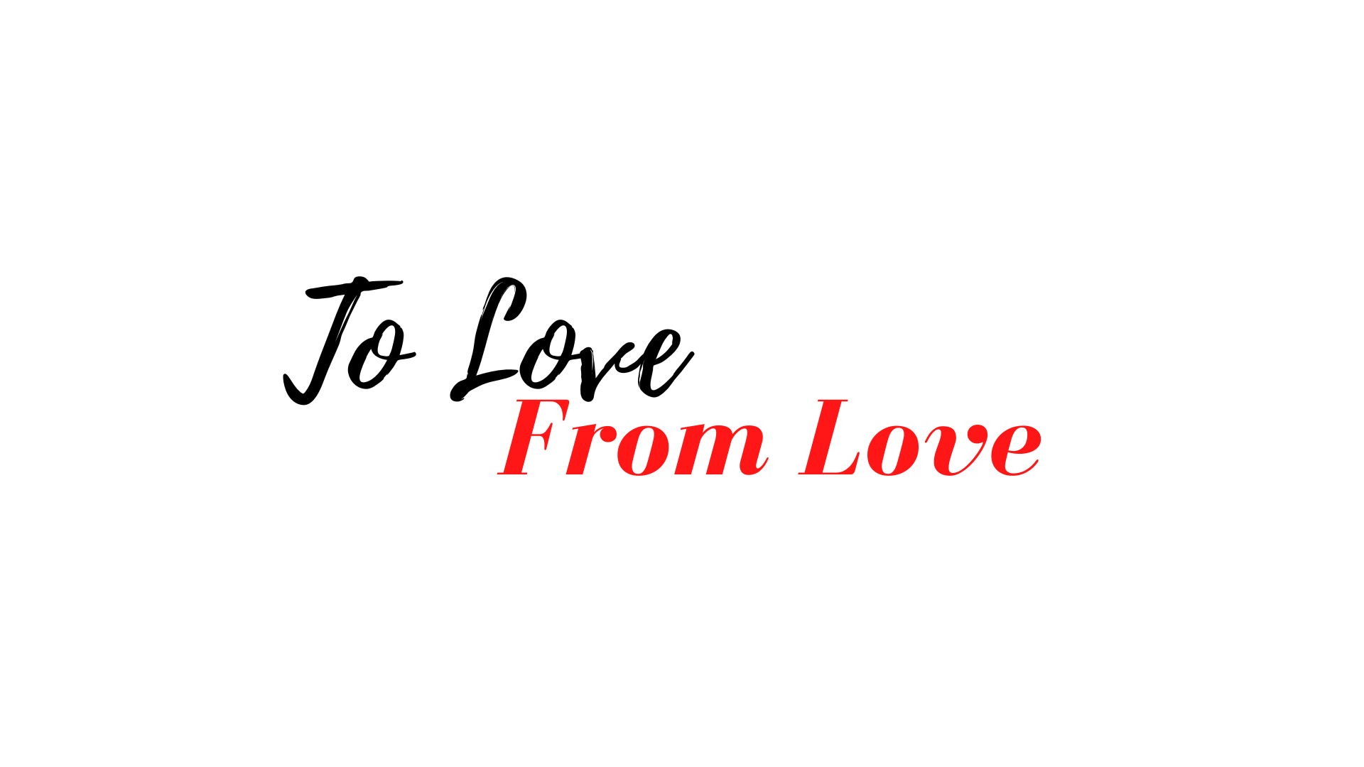 Terms Of Service – To Love From Love